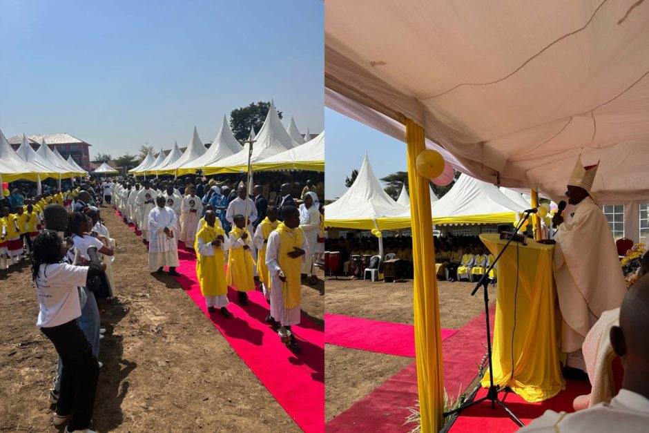 Bishop Kamau celebrating Eastern Deanery Family Day